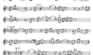 我和我的祖国合唱谱 我和我的祖国合唱谱